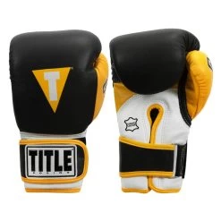 TITLE Boxing Gel World V2T Bag Gloves -Boxing Shop gtwbgv2t bk ye 01 2