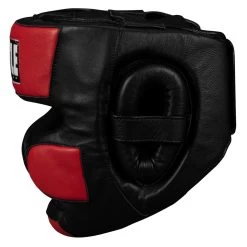 TITLE Boxing Gel Victor Sparring Headgear -Boxing Shop gvhg bk wh rd 3 1