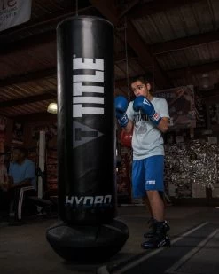 TITLE Boxing Hydro-Flex H2O Bounce Back Freestanding Heavy Bag -Boxing Shop hbbfshb 2
