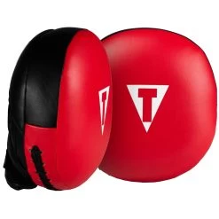 TITLE Boxing "Double-Stuff" Jumbo Punch Mitts -Boxing Shop jmbpm bk rd 3