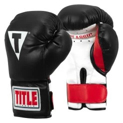 TITLE Classic Kid & Youth Boxing Gloves 2.0 -Boxing Shop kglv2 bk wh rd 02