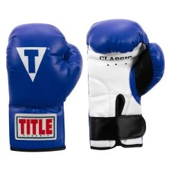 TITLE Classic Kid & Youth Boxing Gloves 2.0 -Boxing Shop kglv2 bl wh bk 01