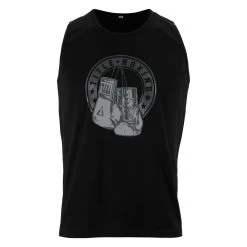 TITLE Boxing Vintage Hanging Gloves Tank -Boxing Shop lta7 bk 1 1
