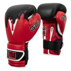 TITLE Boxing Gel Lava Leather Series Training Gloves -Boxing Shop mlvltg rd bk wh 02