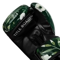 TITLE Boxing Floral Bag Gloves -Boxing Shop oaflbg gn bk 5 1