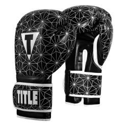 TITLE Boxing Spark Bag Gloves -Boxing Shop oaspbg bk wh 2 1