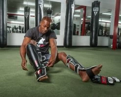 TITLE MMA Perform World Pro Shin Guards 2.0 -Boxing Shop pghds2 bk 2
