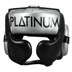 TITLE Platinum Traditional Training Headgear -Boxing Shop plhgt bk sv 2 1 1