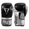 TITLE Platinum Prolific Training Gloves -Boxing Shop pltg sv bk 1 2
