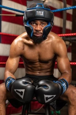 TITLE Platinum Perilous Training Headgear -Boxing Shop ppshg