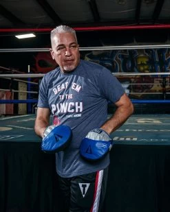 TITLE Platinum Perilous Micro Palm Mitts -Boxing Shop ppsmpm bl sv 1