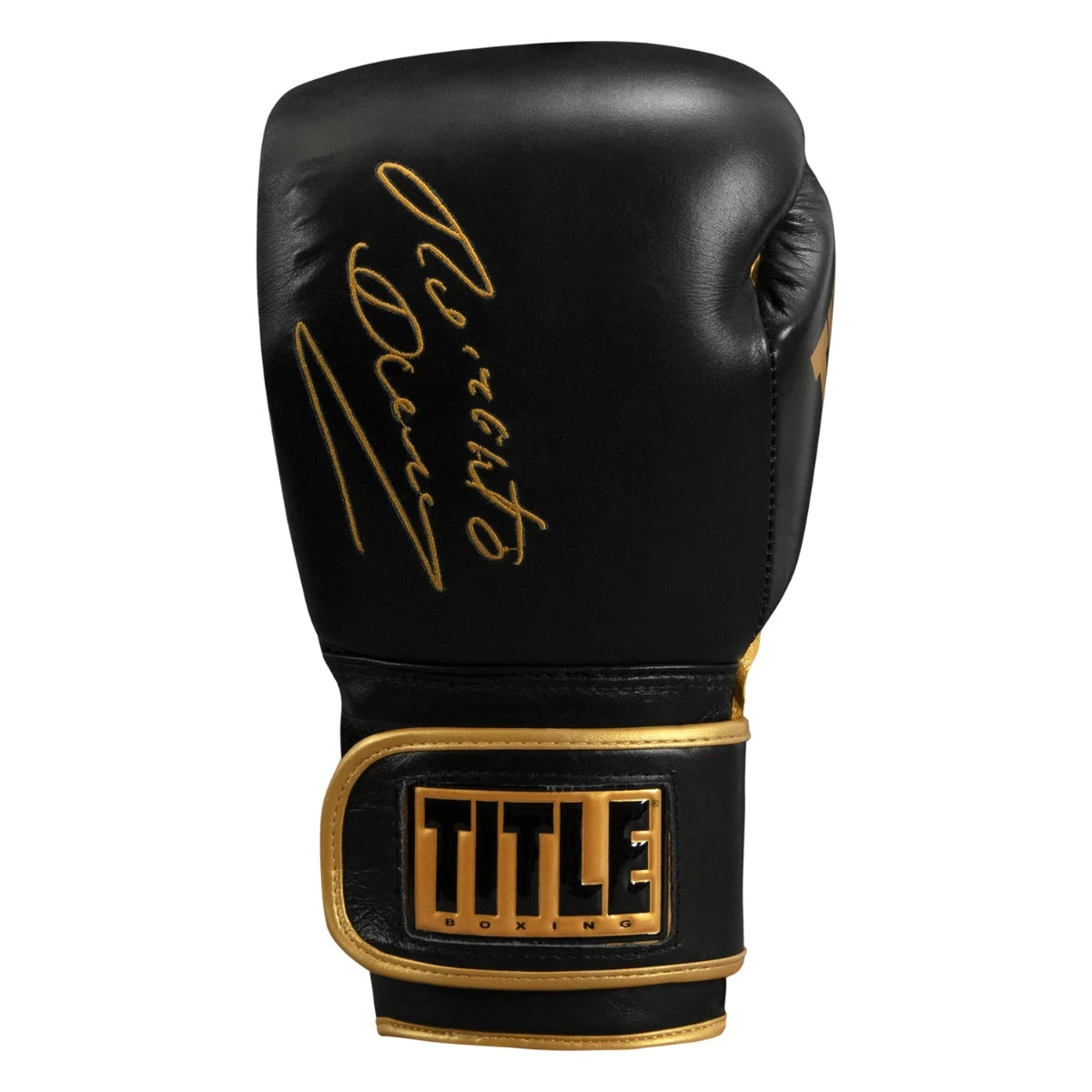 TITLE Boxing Roberto Duran Signature Leather Bag Gloves 6 TITLE Boxing Roberto Duran Signature Leather Bag Gloves - Image 4