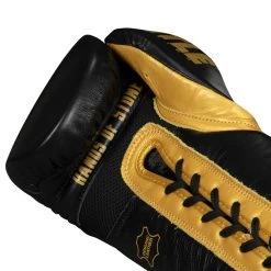TITLE Boxing Roberto Duran Leather Sparring Gloves 15 TITLE Boxing Roberto Duran Leather Sparring Gloves -Boxing Shop rdsg bk gd 05