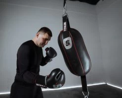 SCYntz Leather Double End Heavy Bag -Boxing Shop scydebhb bk gr 1 2