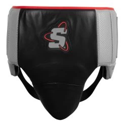 SCYntz Leather Groin Protector -Boxing Shop scygp bk gr 2 1