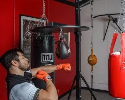 TITLE Boxing 4-Score Punching Bag Stand (Without Punching Bags) -Boxing Shop t4spbsk 6