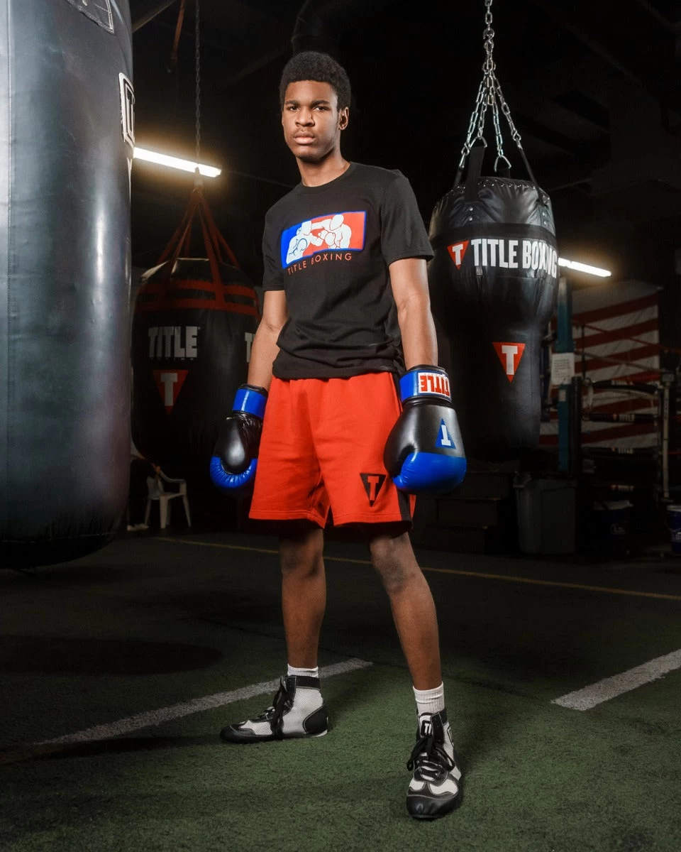 TITLE Boxing RWB Boxing Logo Tee 6 TITLE Boxing RWB Boxing Logo Tee - Image 4