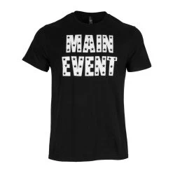 TITLE Boxing Main Event Tee 12 TITLE Boxing Main Event Tee -Boxing Shop tbts199 bk 1