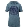 TITLE Boxing Women's Vintage Short Sleeve Hooded Tee -Boxing Shop tbwts213 bl 1 1