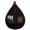 TITLE Boxing Gyro Balanced Leather Speed Bag -Boxing Shop tesbc bk 1 1