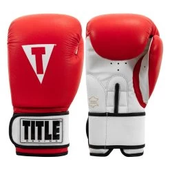 TITLE Premier Leather Super Bag Gloves 2.0 -Boxing Shop tsbg2 rd wh 001 1 1