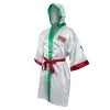 TITLE Boxing Pro Full Length Boxing Robe -Boxing Shop tsrfl2 rd wh gn 01