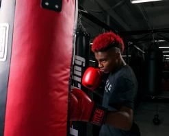 TITLE Boxing Synthetic Leather Heavy Bag (Unfilled) -Boxing Shop uftshb bk rd 2