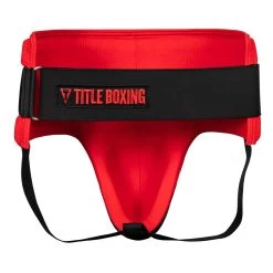 Viper By TITLE Boxing Defense Groin Protector -Boxing Shop vdfgp rd bk 3 1