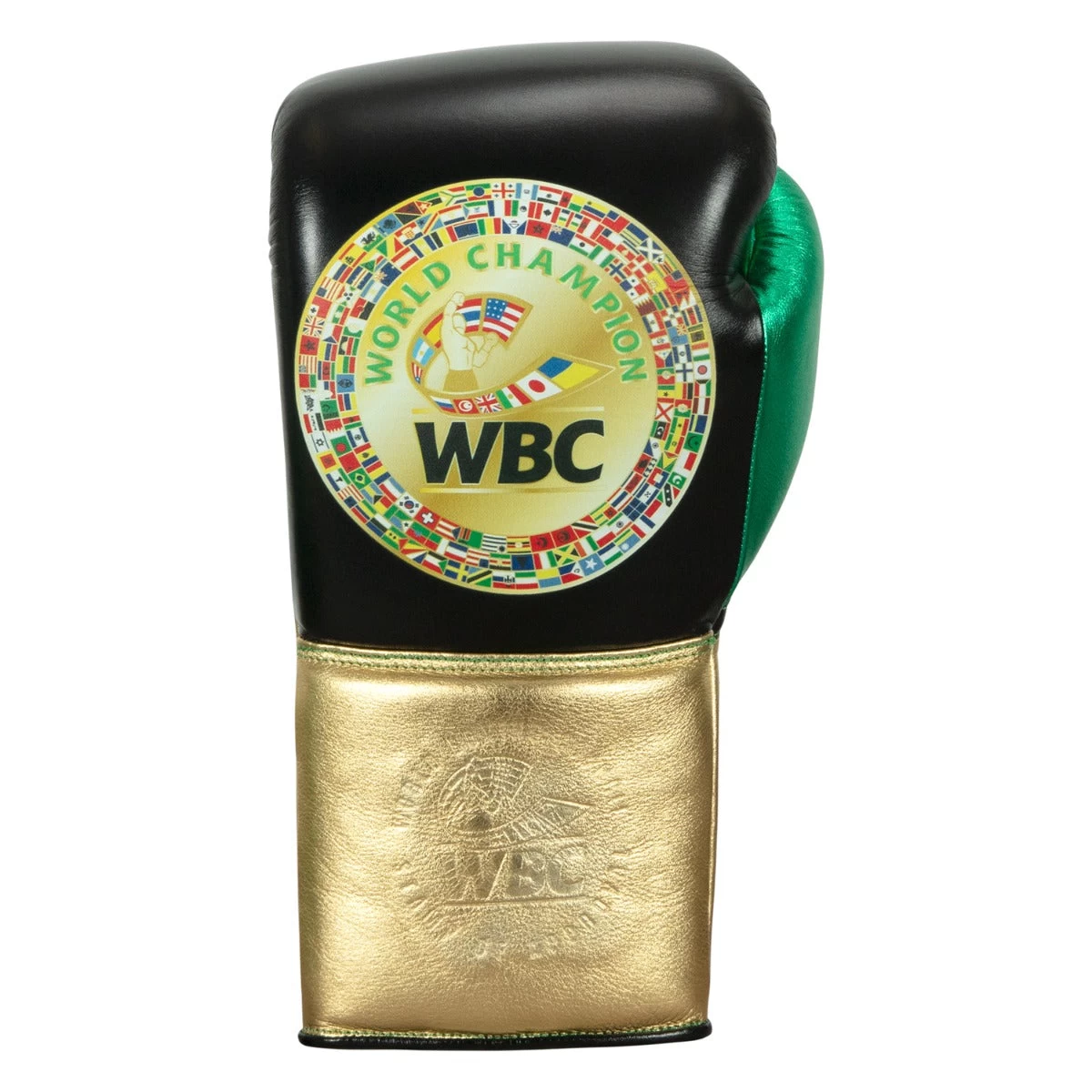 WBC By TITLE Boxing Green Belt Sparring Gloves 6 WBC By TITLE Boxing Green Belt Sparring Gloves - Image 4