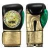 WBC By TITLE Boxing Green Belt Training Gloves 1.0 -Boxing Shop wgbtg bk gd gn 1 1