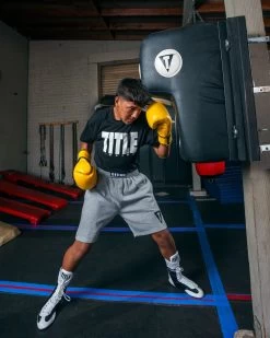 TITLE Boxing Wall Mount Menace Training Bag -Boxing Shop wmtb bk 2