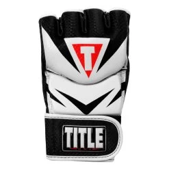 TITLE MMA Command Pro Fight Gloves -Boxing Shop xmcpfg bk wh 003