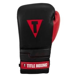 TITLE Boxing Z-FLY Bag Gloves -Boxing Shop zflybg bk rd 3 1