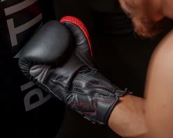 TITLE Boxing Z-FLY Bag Gloves -Boxing Shop zflybg bk rd 7 1